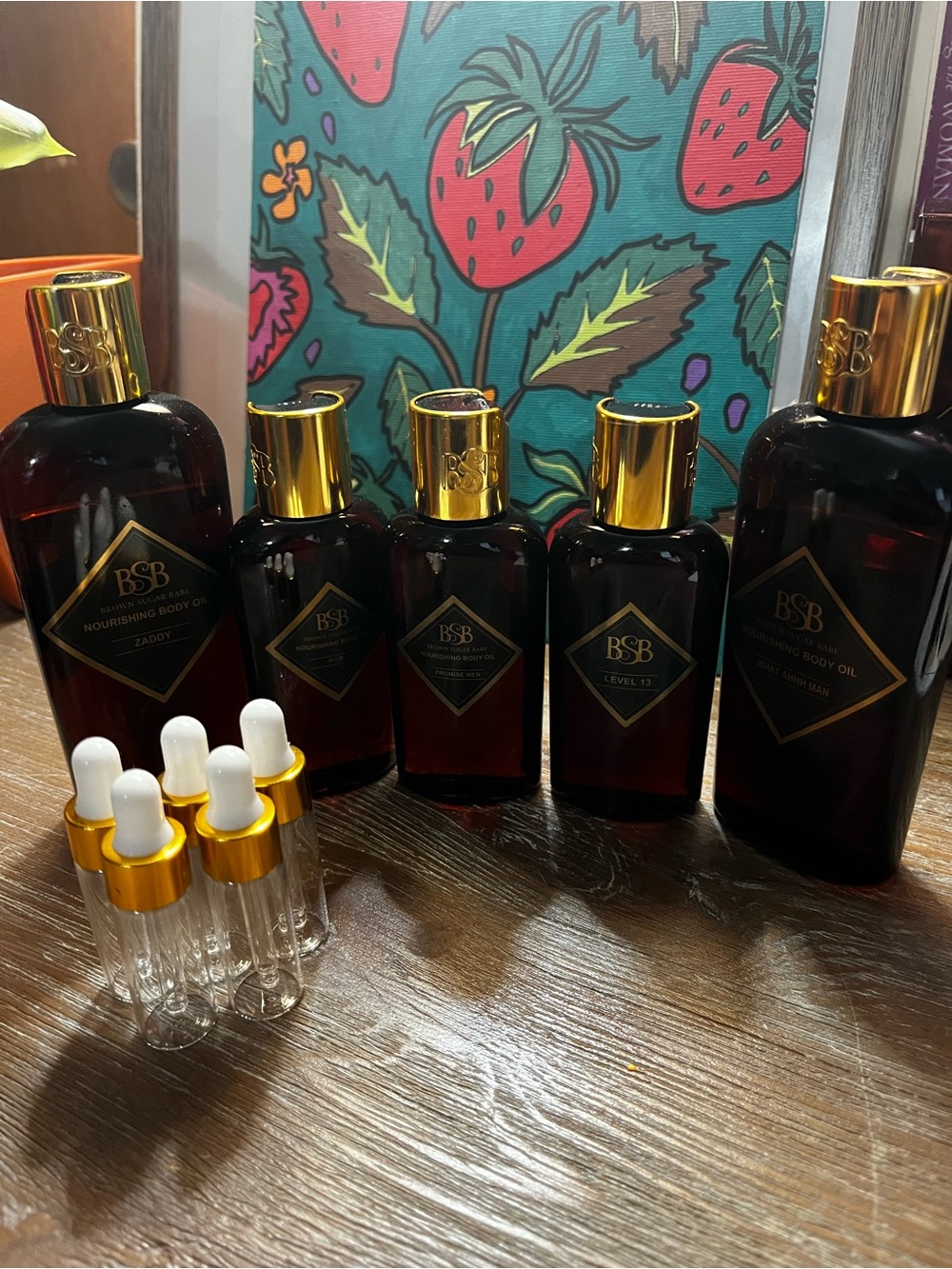 🌟FOR THE MEN🌟 Brown Sugar Babe- Cologne oils. 5ml sample bottles.